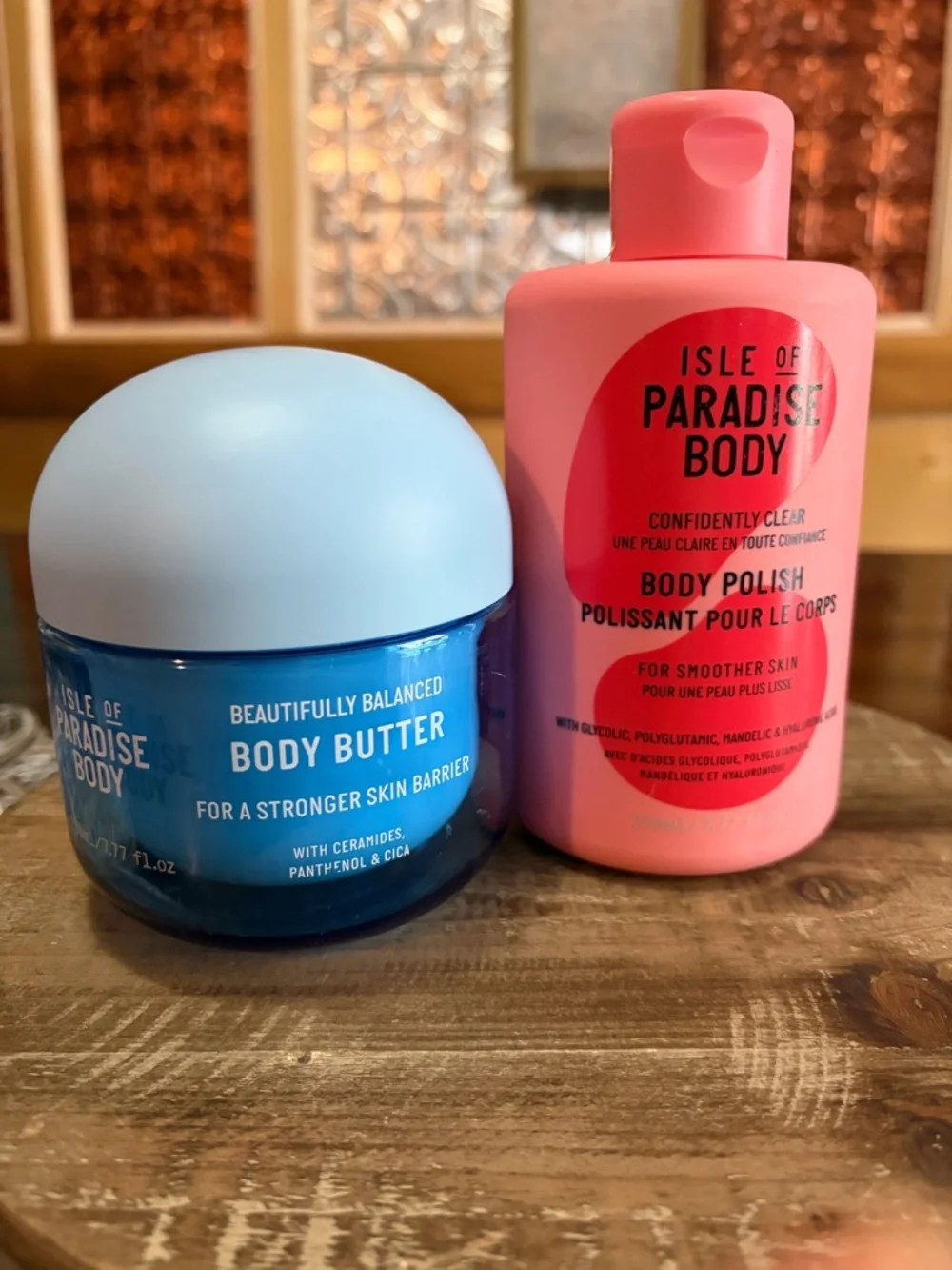 SET Isle of Paradise Body Butter & Body Polish - NEW full size - Picture 1 of 1